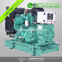 Factory supply single phase generator 50 kva with Cummins 4BTA3.9-G2 engine